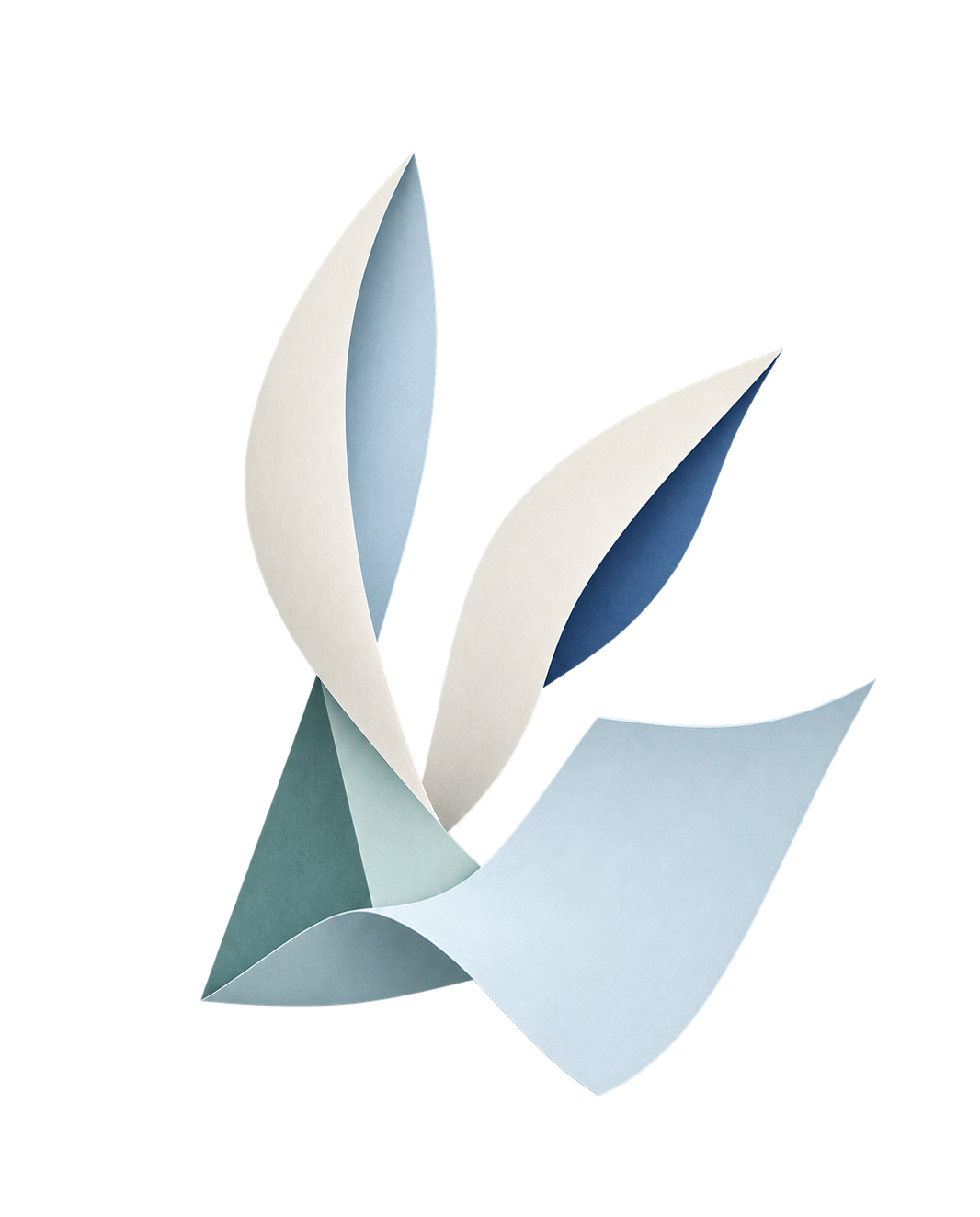Paper folds open for inspection and improvement