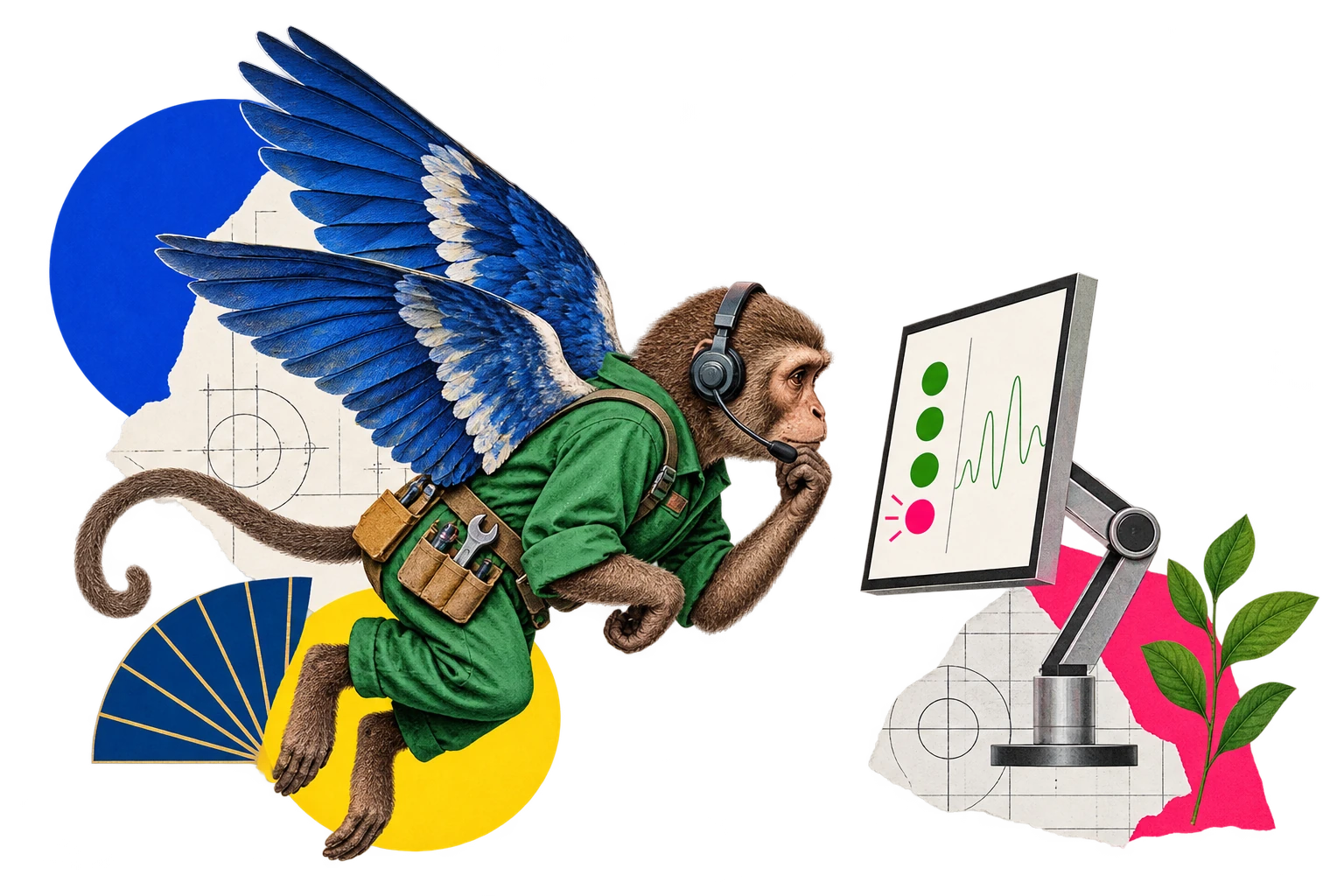 Observe software with a helpful winged AI agent