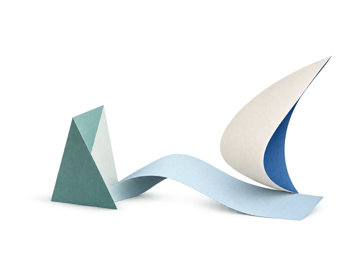 Folded-paper forms connect a practical workflow